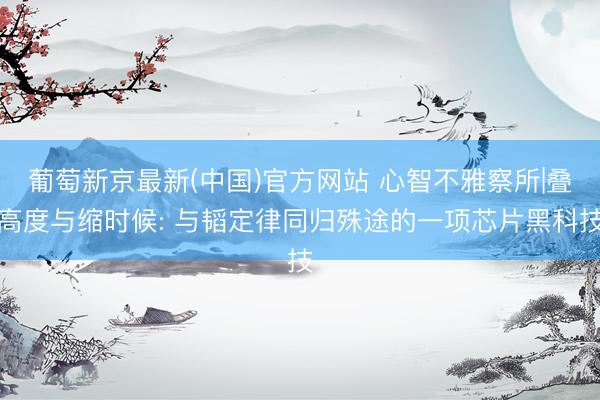 葡萄新京最新(中国)官方网站 心智不雅察所|叠高度与缩时候: 与韬定律同归殊途的一项芯片黑科技